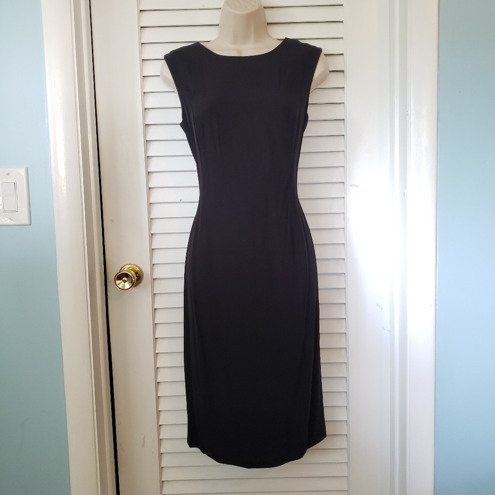Simple black dress